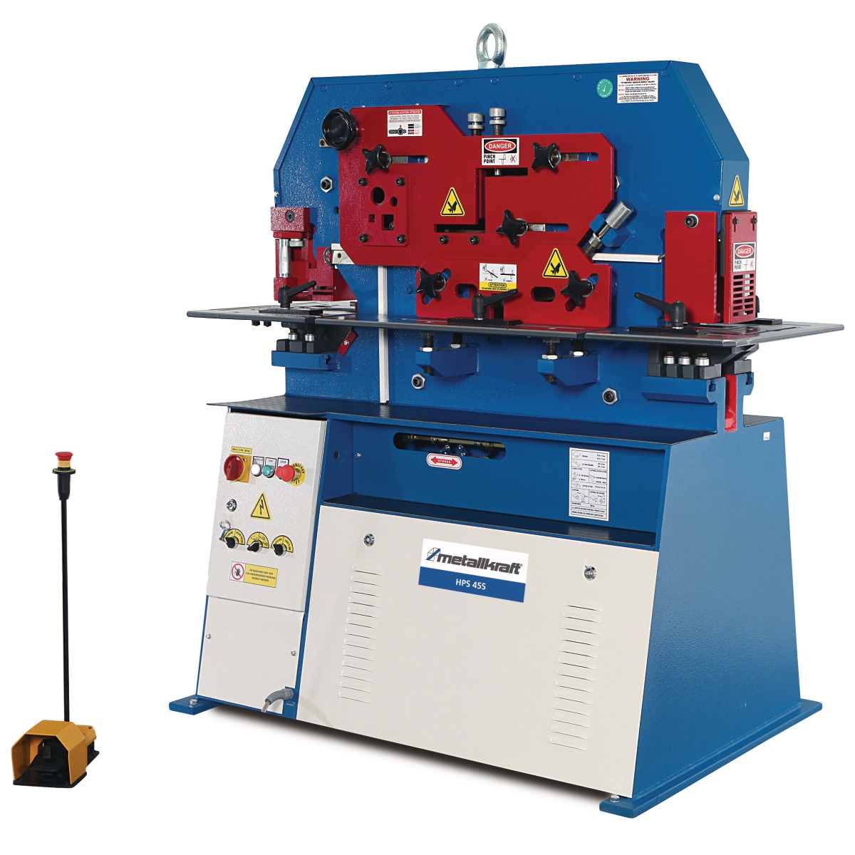METALLKRAFT HPS 45 S – Hydraulic Sectional Steel Shears / Punching Machine