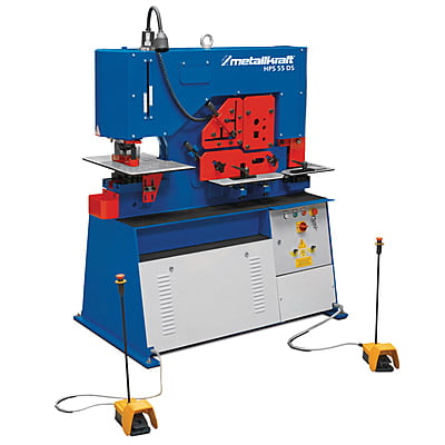 METALLKRAFT HPS 55 DS – Hydraulic Sectional Steel Shears / Punching Machine