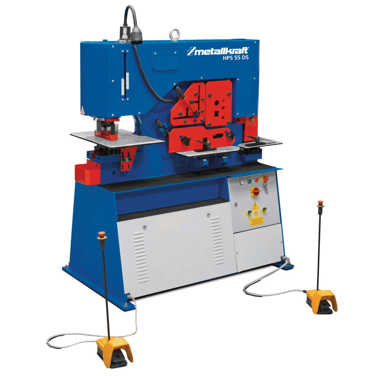 METALLKRAFT HPS 55 DS – Hydraulic Sectional Steel Shears / Punching Machine