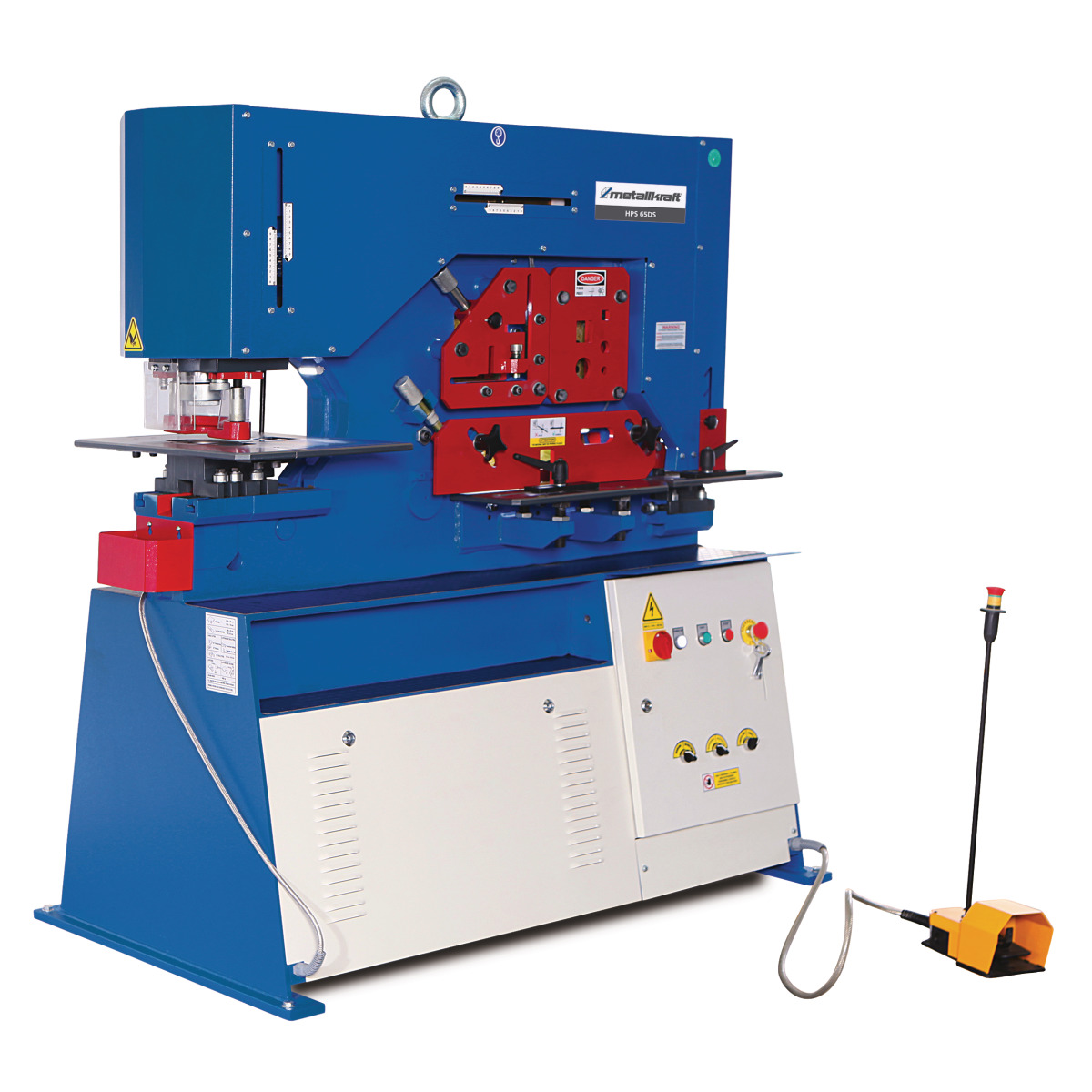 METALLKRAFT HPS 65 DS – Hydraulic Sectional Steel Shears / Punching Machine