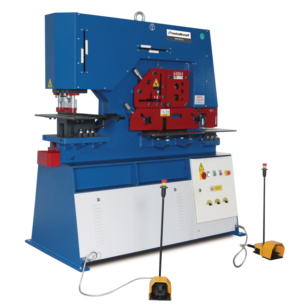 METALLKRAFT HPS 85 DS – Hydraulic Sectional Steel Shears / Punching Machine