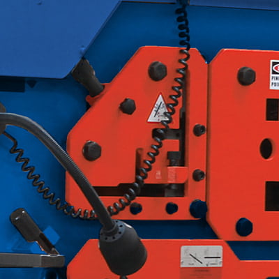 METALLKRAFT HPS 115 DS – Hydraulic Sectional Steel Shears / Punching Machine