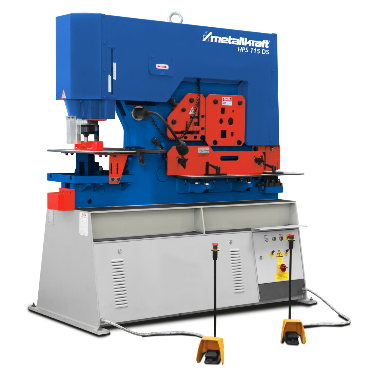 METALLKRAFT HPS 115 DS – Hydraulic Sectional Steel Shears / Punching Machine