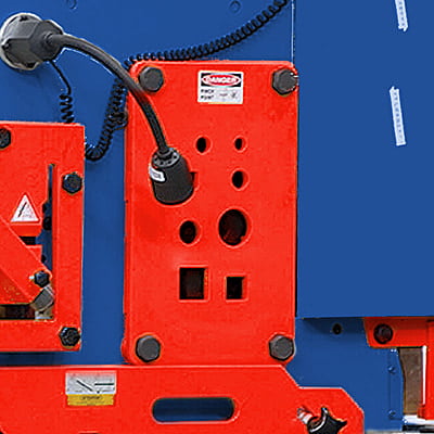 METALLKRAFT HPS 175 DS – Hydraulic Sectional Steel Shears / Punching Machine