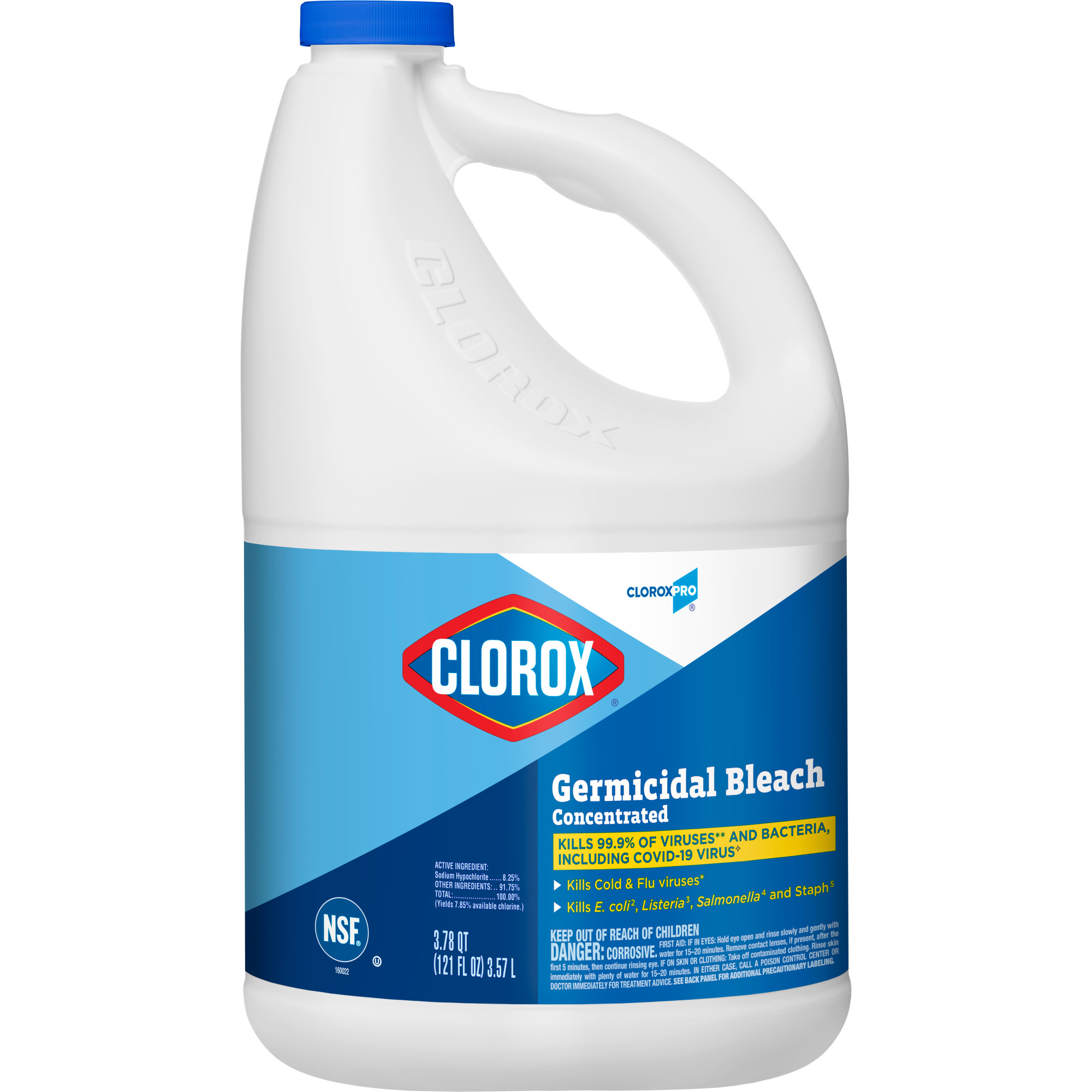 Clorox Liquid Bleach 121 oz. Concentrate Germicidal 3 / cs