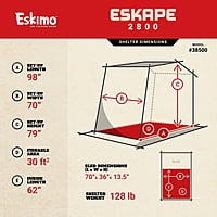 Eskimo Eskape 2800 Shelter Eskimo Eskape 2800 Shelter