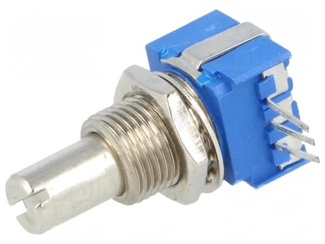 5K Potentiometer shaft single turn 500mW 6.35mm 5K Potentiometer shaft single turn 500mW 6.35mm