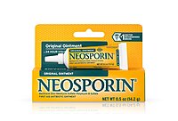 Neosporin® First Aid Antibiotic Ointment – Bacitracin / Neomycin / Polymyxin B, 0.5 oz Tube