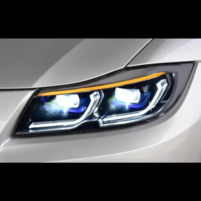E90 3 Series Sedan Laser Style LED Headlights (2005–2012 | Halogen & Xenon)