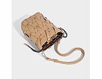 HAND WOVEN BUCKET BAG