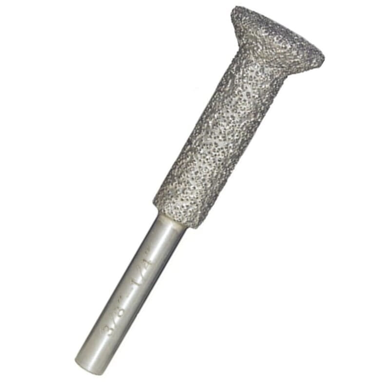 Apexx Brazed T-31 Anchor Bit - 3/8" Shank x 1/4" Diamond Neck x 5/8" Diamond Head Apexx Brazed T-31 Anchor Bit - 3/8" Shank x 1/4" Diamond Neck x 5/8" Diamond Head