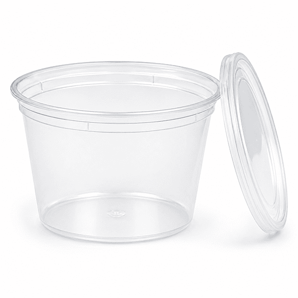 Soup Bowl P/CLR 16oz HYP PP 117mm 10/50
