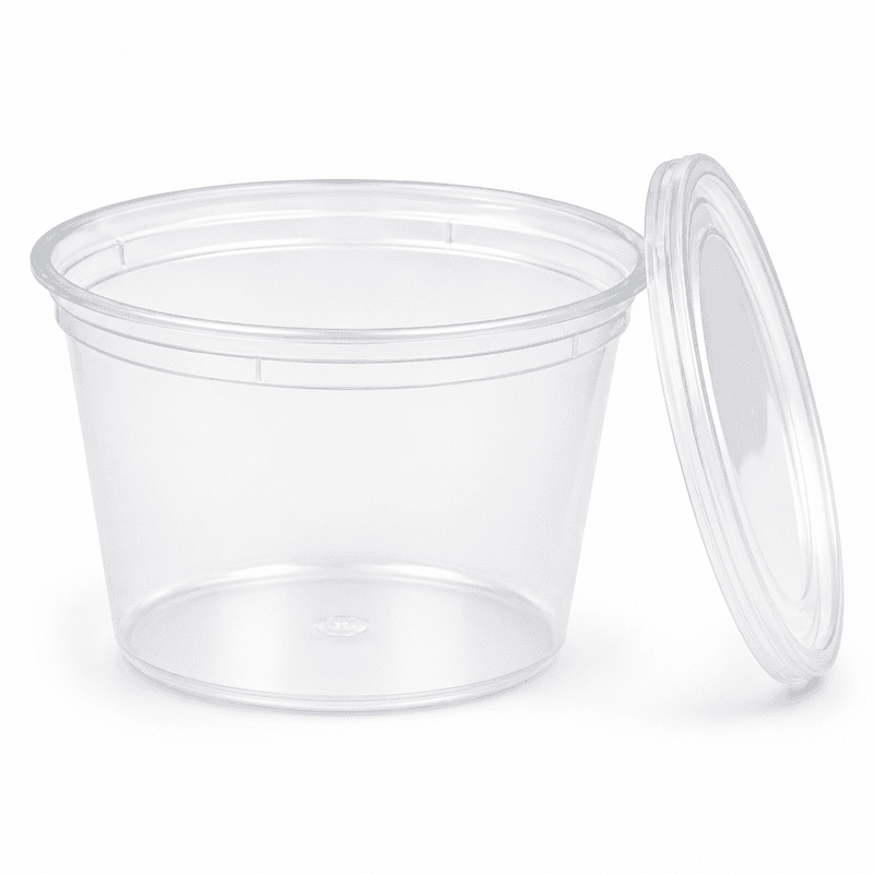Soup Bowl P/CLR 16oz HYP PP 117mm 10/50
