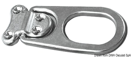 Folding pad eye 45x45 mm