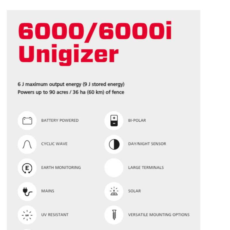 Unigizer 6000