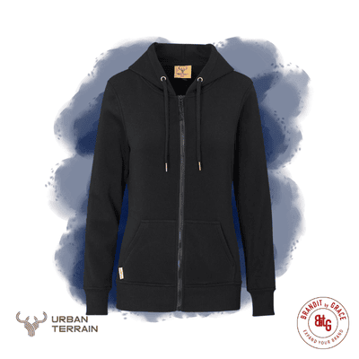 Rift Hooded Sweater - Black