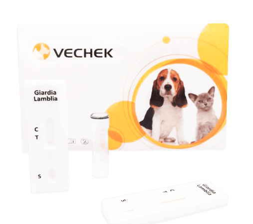 Prueba Rápida del Antígeno de Gardia (Ag) en cassette - Caja con 10 pruebas - VECHEK