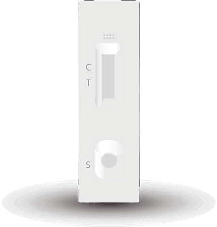 Prueba Certum de Embarazo para deteccion de Gonadotropina Corionica Humana sensibilidad 10mUI/mL (hCG) en Cassette - Caja con 40 pruebas