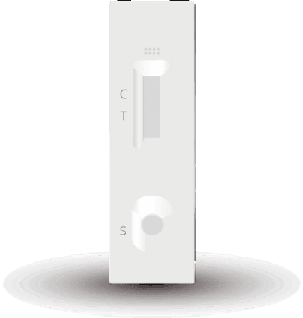 Prueba Certum de Embarazo para deteccion de Gonadotropina Corionica Humana sensibilidad 10mUI/mL (hCG) en Cassette - Caja con 40 pruebas