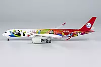Sichuan Airlines A350-900 Panda Route cs; with stand