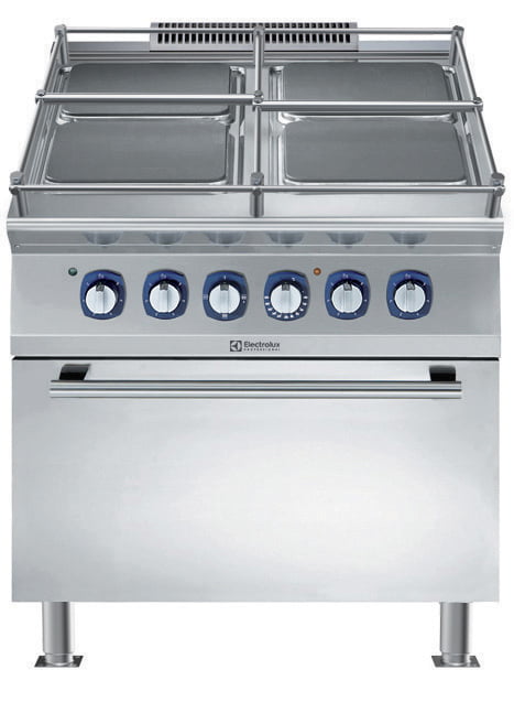 391184 4HOT PLATE EL.RANGE+OVEN 800MM-400V-MAR. 391184 4HOT PLATE EL.RANGE+OVEN 800MM-400V-MAR.