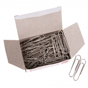 DELI E39712 SILVER PAPER CLIPS 33MM 100s