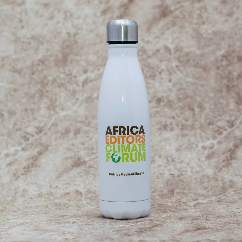 White Temprature Controlled Bottle