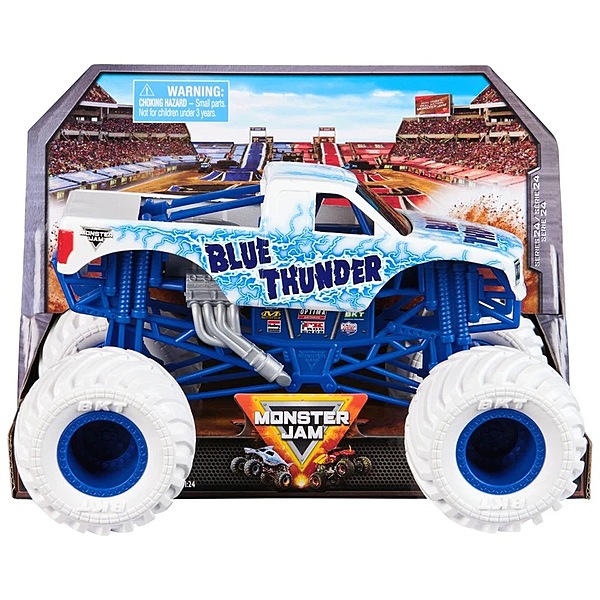 Monster Truck Diecast Blue Thunder 1:24 Scale