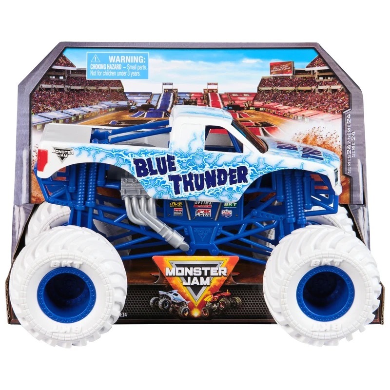 Monster Truck Diecast Blue Thunder 1:24 Scale