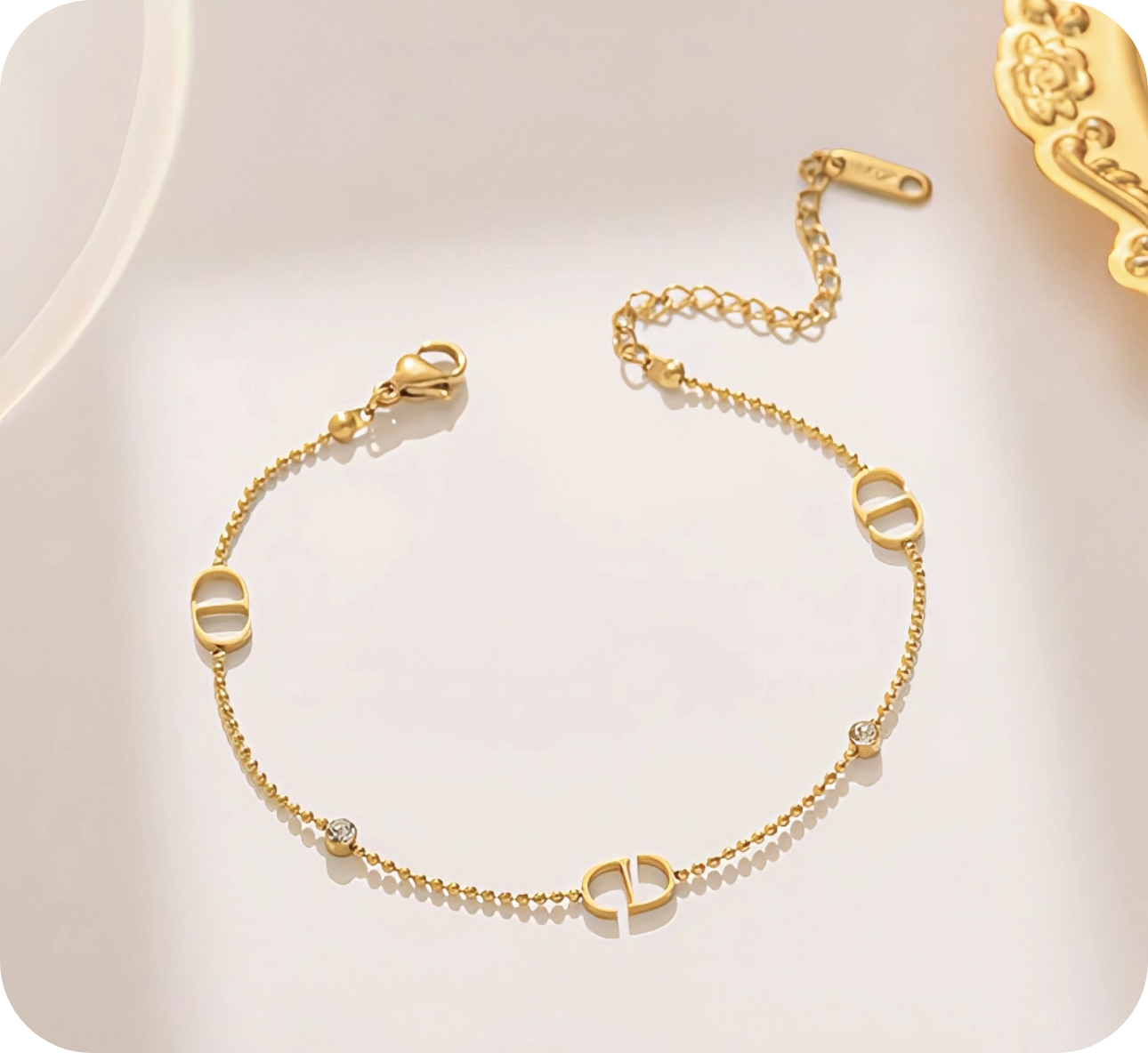 Christian Dior Bracelet Gold