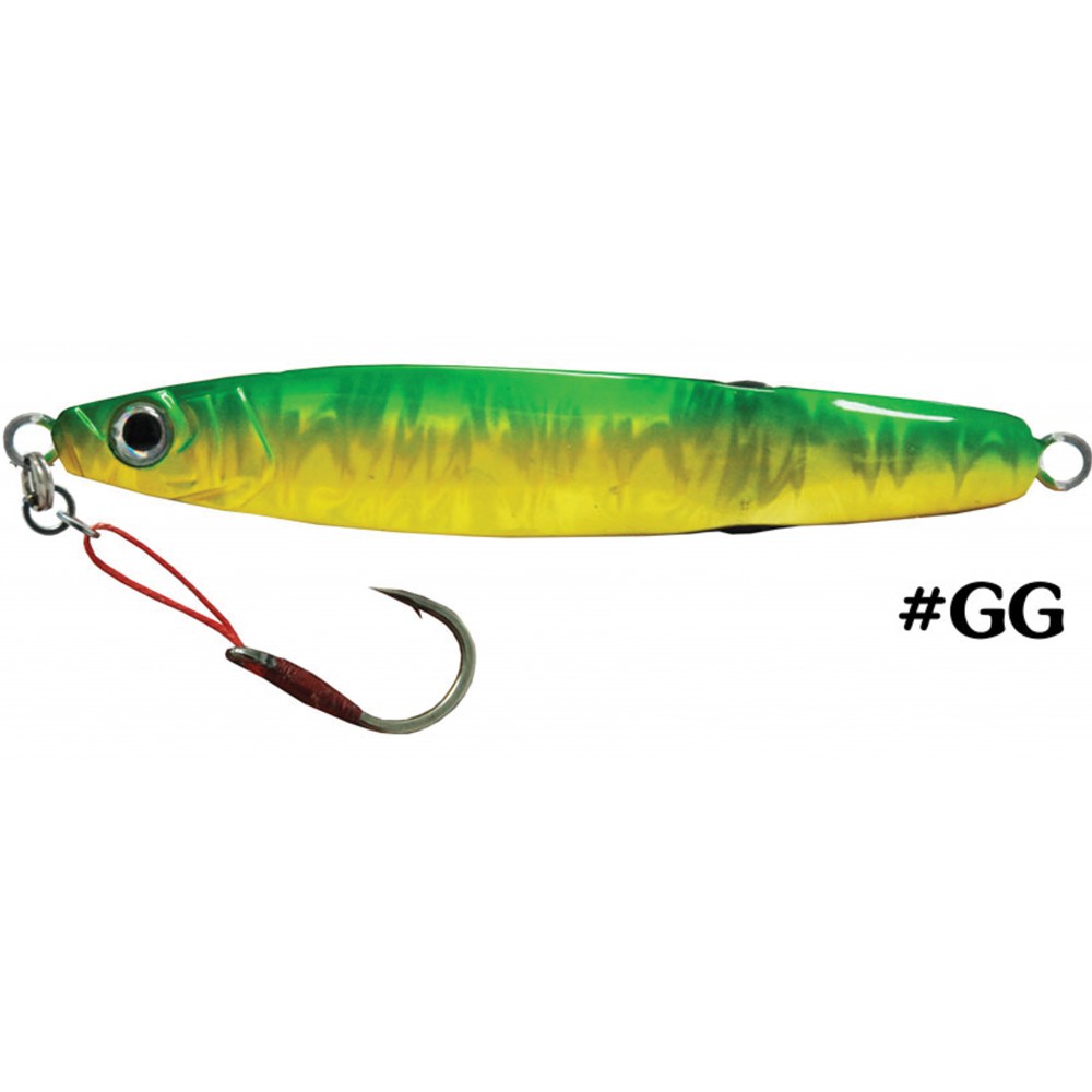 WEEBASS เหยื่อจิ๊กกิ้ง - รุ่น JIGGING 3DOJ 80G (GG) WEEBASS เหยื่อจิ๊กกิ้ง - รุ่น JIGGING 3DOJ 80G (GG)