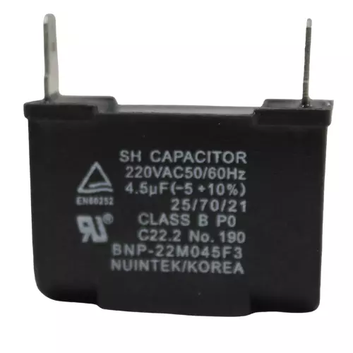 Capacitor, 220Vac, 50/60Hz, 4.5 Mf - 3H01487C