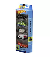 Hot Wheels 1:64 Cars 5 Pack - STREET BEASTS