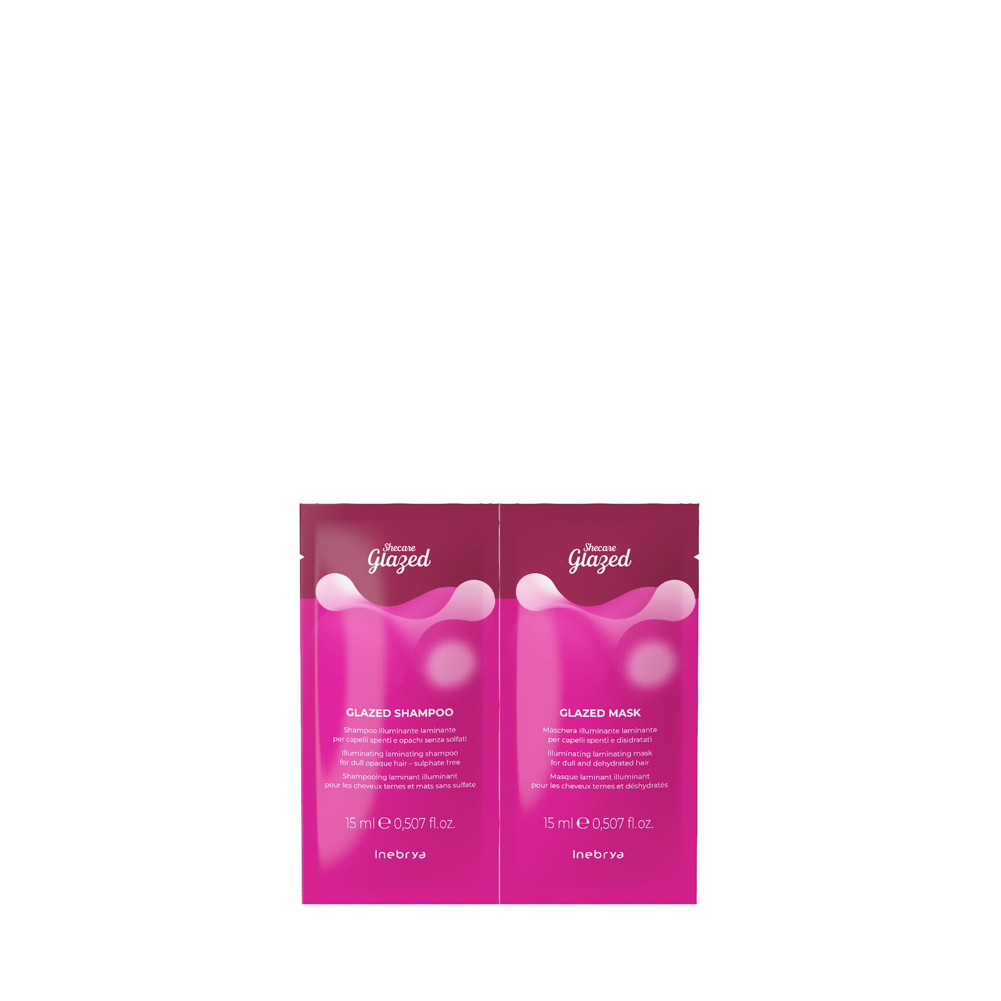 IA26442 Shecare Glazed Shampoo & mask 15ml & 15ml IA26442 Shecare Glazed Shampoo & mask 15ml & 15ml