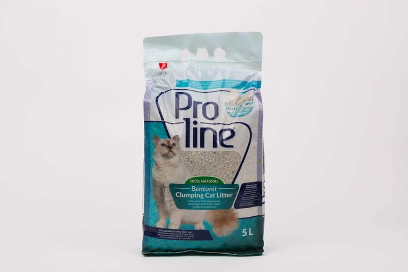 Proline Bentonite Clumping Cat Litter Marseille Soap - 5L