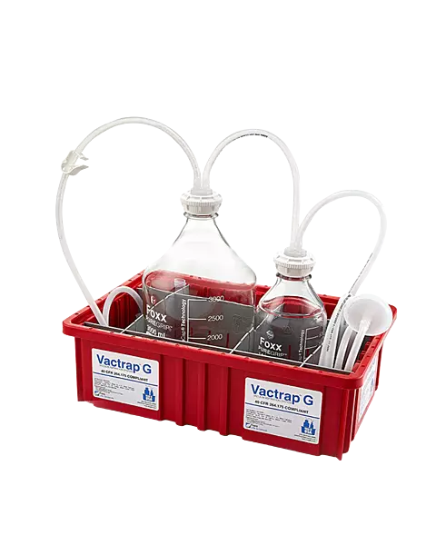 Vactrap™ G Vacuum Trap System, 3+1 L PUREGRIP Glass Bottles Assy 1/EA 
