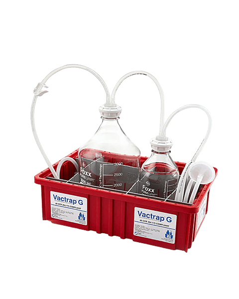 Vactrap™ G Vacuum Trap System, 3+1 L PUREGRIP Glass Bottles Assy 1/EA 