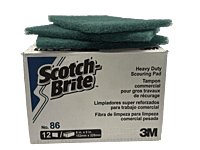 Scotch-Brite Pad Green (Box of 12)