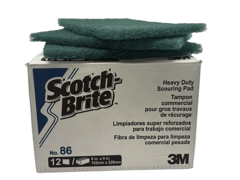 Scotch-Brite Pad Green (Box of 12)