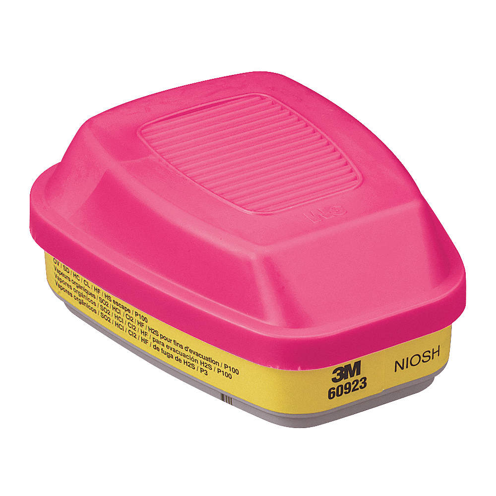 CARTUCHO PARA RESPIRADOR 3M 60923