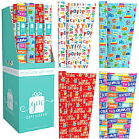 3M Happy Birthday Gift Wrap Roll Assortment