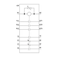 CONTACTOR, 110KW/400V/AC-3
