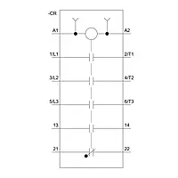 CONTACTOR,AC3:5,5KW 1NO+1NC AC110V 50HZ