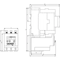 Therm. overload relay, 80...100 A
