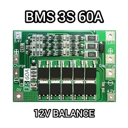 3S 60A LITHIUM BMS