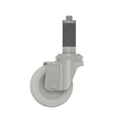 3"Donut Expandable Caster Gray-Non Marking