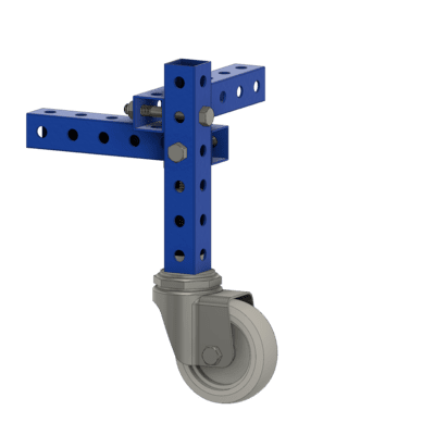 3"Donut Expandable Caster Gray-Non Marking 3"Donut Expandable Caster Gray-Non Marking