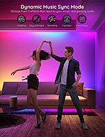 Govee RGBIC Basic Wi-Fi + Bluetooth LED Strip Lights (10 Meter)