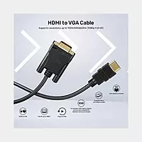 UNITEK HDMI to VGA Cable | 2m Cable Length