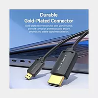 Vention Micro HDMI to HDMI Cable | 1.5m Length